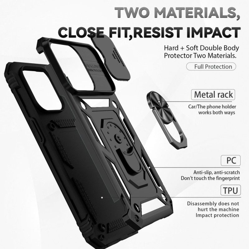 Kuori iPhone 14 Pro Ring-tuki