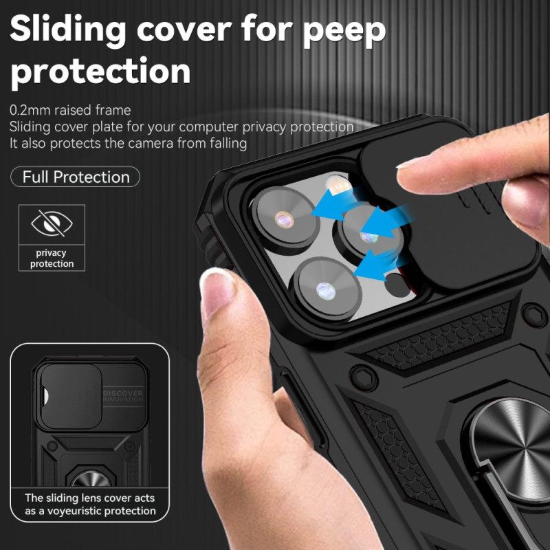 Kuori iPhone 14 Pro Ring-tuki