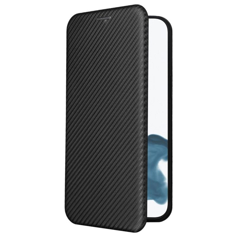 Puhelinkuoret iPhone 14 Pro Kotelot Flip Värillinen Hiilikuitu