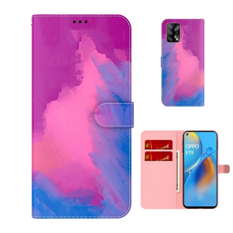 Kotelot Oppo A74 4G Vesiväri