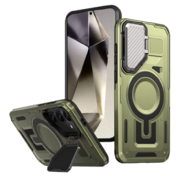 Case Samsung Galaxy S25 5g Puhelinkuoret Magsafe-yhteensopiva Kiinnitys Ja Linssinsuoja