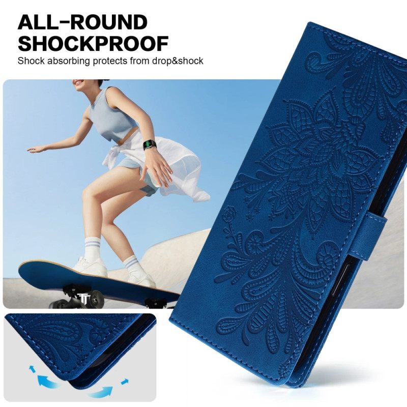 Kotelot Samsung Galaxy S25 5g Kukkakuvioinen Pitsikuvio Suojakuori