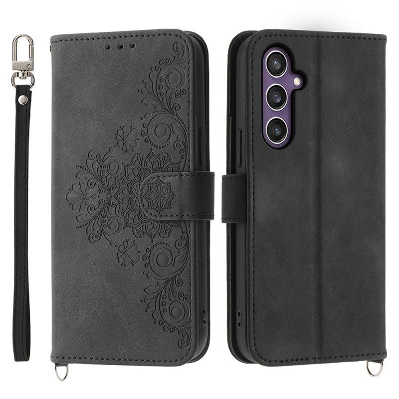 Kotelot Samsung Galaxy S25 5g Pitsikuvioinen Hihna