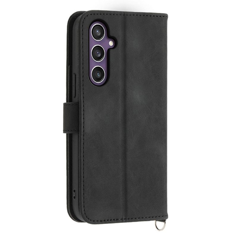 Kotelot Samsung Galaxy S25 5g Pitsikuvioinen Hihna