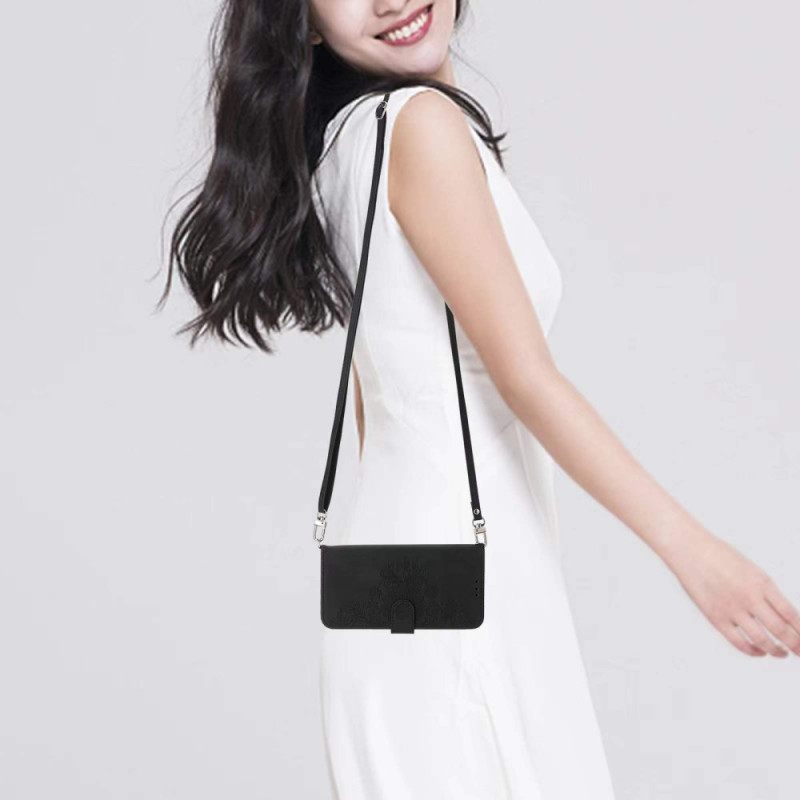 Kotelot Samsung Galaxy S25 5g Pitsikuvioinen Hihna