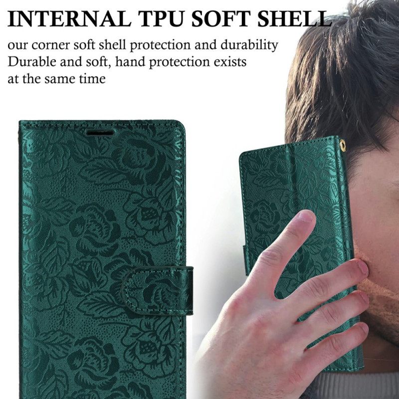 Kotelot Samsung Galaxy S25 5g Puhelinkuoret Kukkakuvioinen Nauha