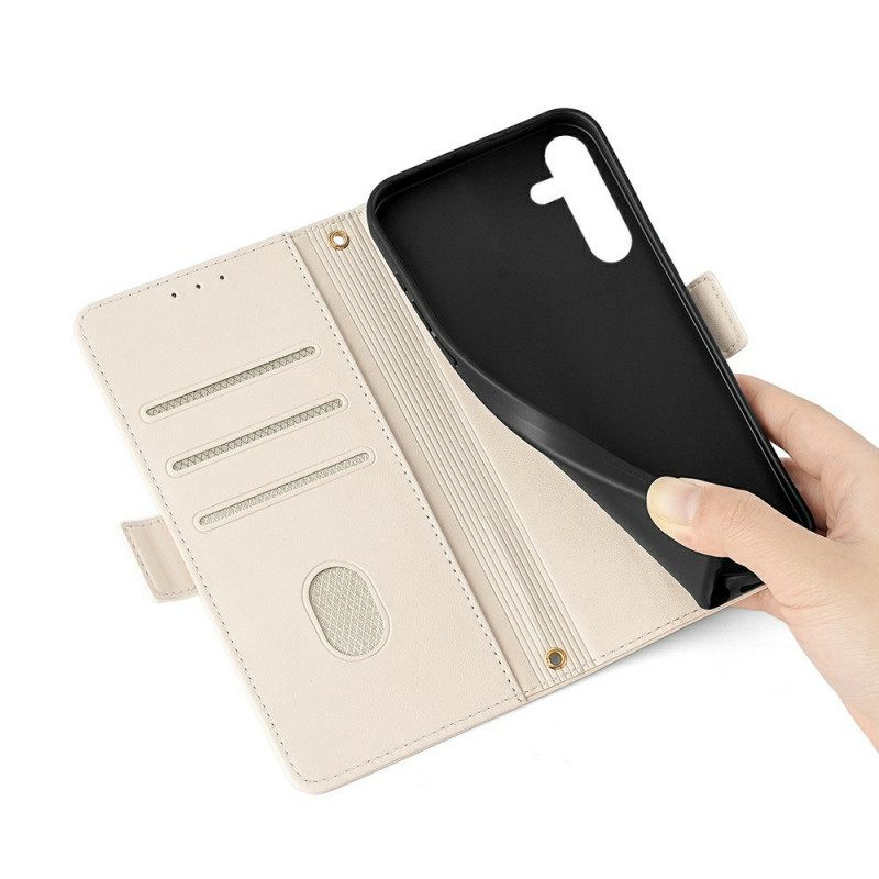 Kotelot Samsung Galaxy S25 5g Puhelinkuoret Metallityylinen Hihnalukko