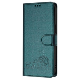 Kotelot Samsung Galaxy S25 5g Puhelinkuoret Rfid-suojattu Kissakuvio