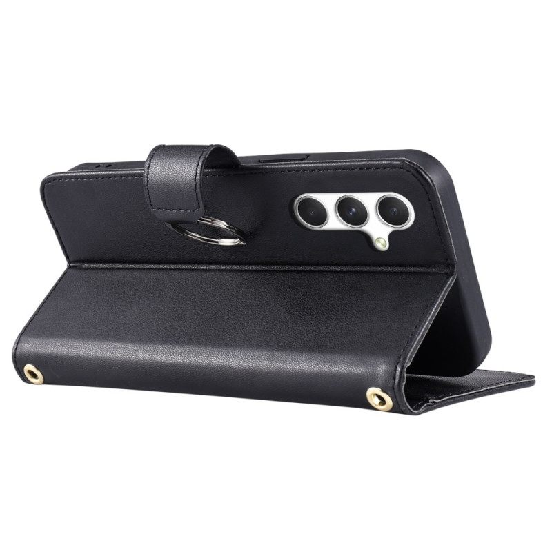 Kuoret Samsung Galaxy S25 5g Pyöreä Sormus Ja Hihnat