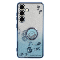 Kuori Samsung Galaxy S25 5g Kadem-sormuksenpidike Suojakuori