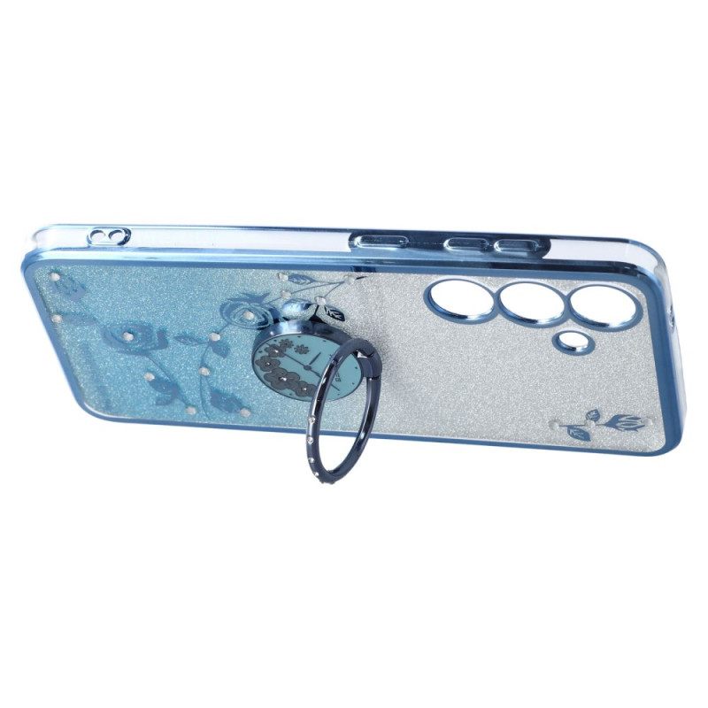 Kuori Samsung Galaxy S25 5g Kadem-sormuksenpidike Suojakuori