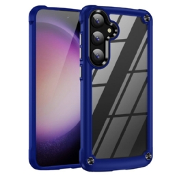 Kuori Samsung Galaxy S25 5g Kirkas Silikonireunoilla