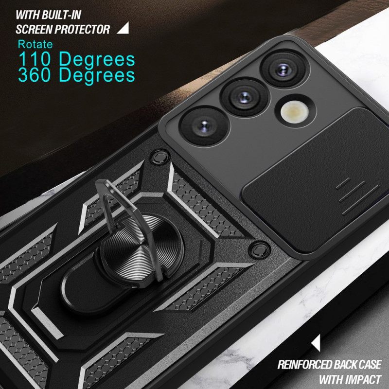 Kuori Samsung Galaxy S25 5g Liukuva Kameran Suojus Ja Jalusta Suojakuori