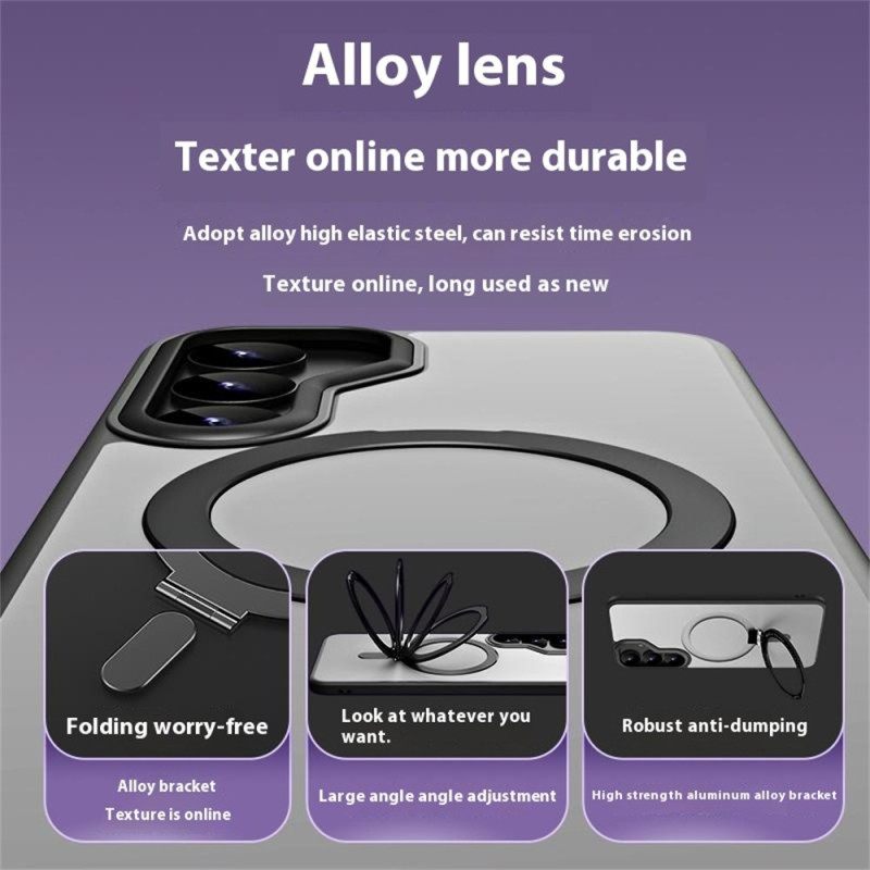 Kuori Samsung Galaxy S25 5g Magsafe-yhteensopiva Jalusta