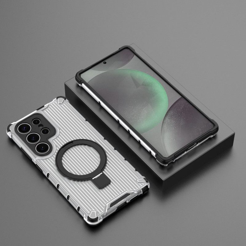 Kuori Samsung Galaxy S25 5g Magsafe-yhteensopiva Läpikuultava