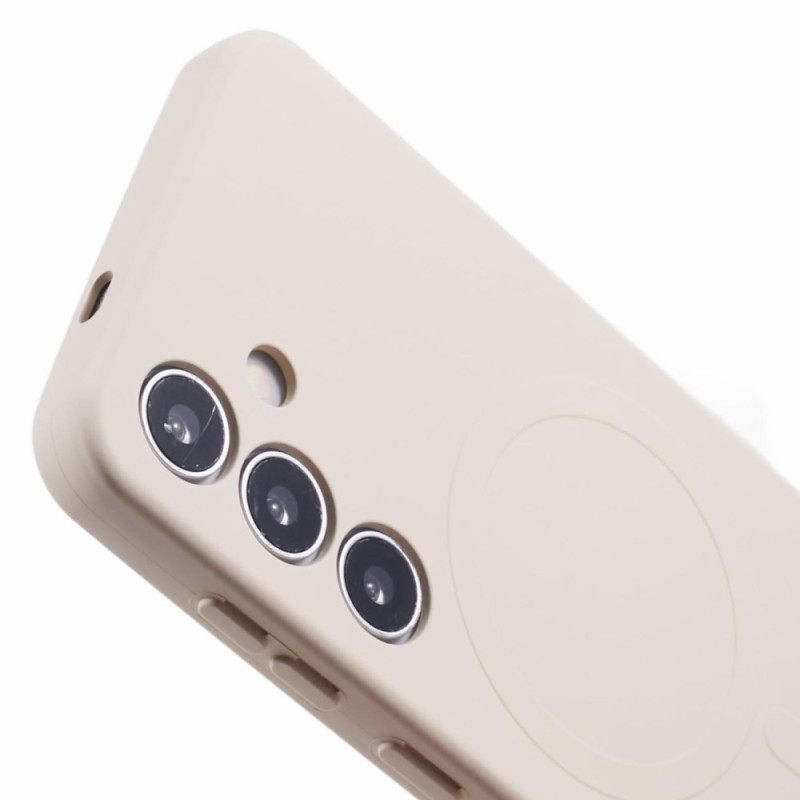 Kuori Samsung Galaxy S25 5g Magsafe-yhteensopiva Silikonikorkki