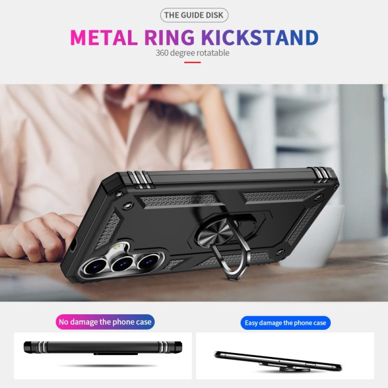 Kuori Samsung Galaxy S25 5g Pyörivä Rengaskotelo Suojakuori