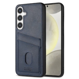 Kuori Samsung Galaxy S25 5g Teksturoitu Nahkainen Korttikotelo