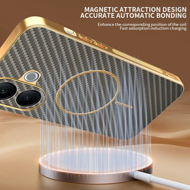 Kuori Vivo V60 Lite Hiilikuitukuvio