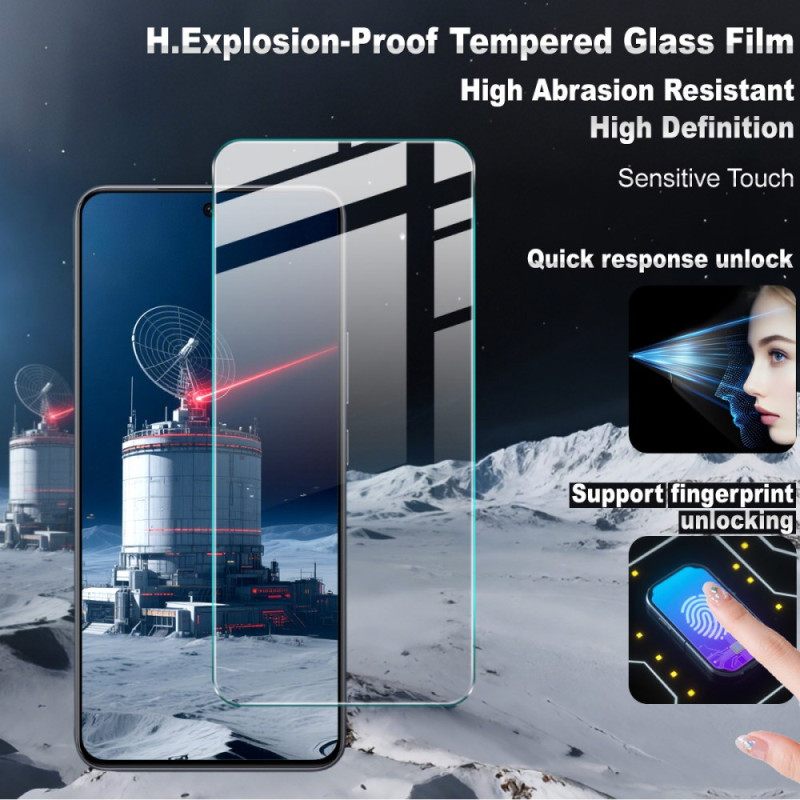 Lasinen Näytönsuoja Vivo V60 Litelle (sormenjälkitunnistus)