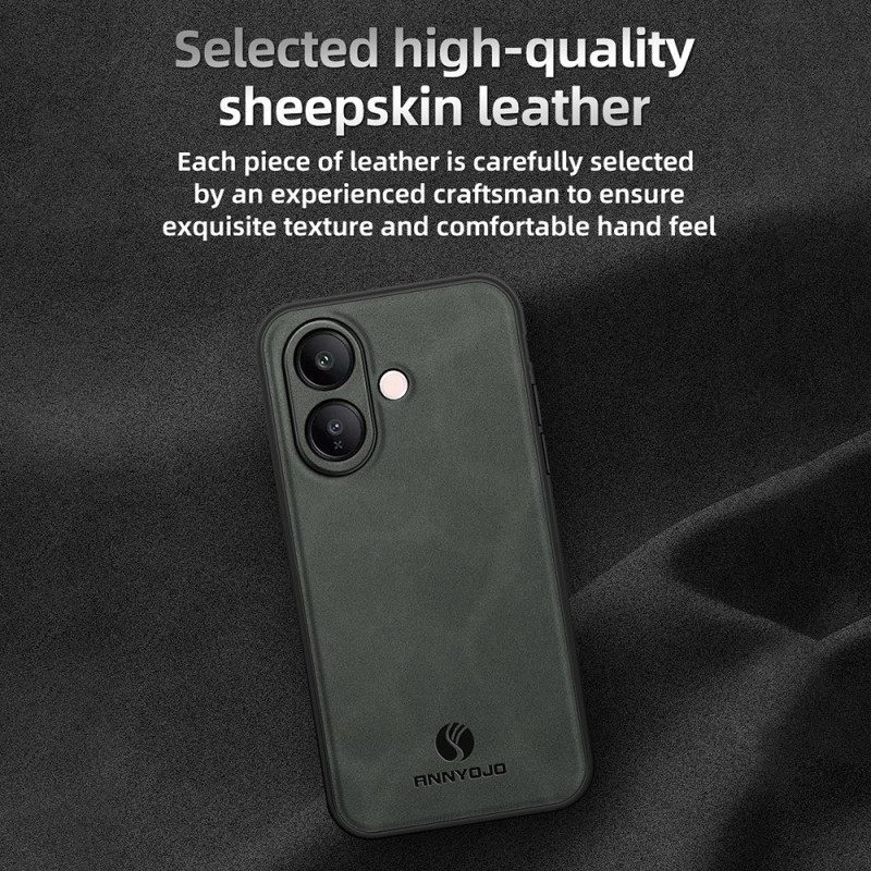 Puhelinkuoret Vivo V60 Lite Vahvistettu Nahkaefekti