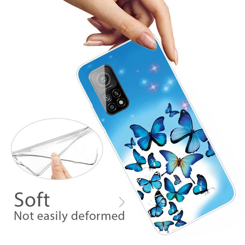 Case Xiaomi Mi 10T / 10T Pro Butterflies Perhoset