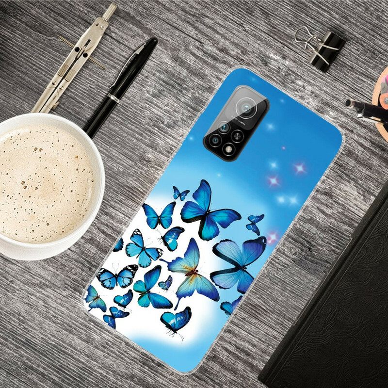 Case Xiaomi Mi 10T / 10T Pro Butterflies Perhoset