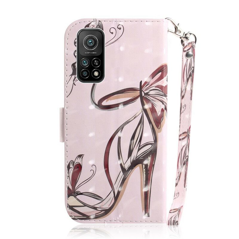 Kotelot Xiaomi Mi 10T / 10T Pro Suojaketju Kuori Strappy Pump