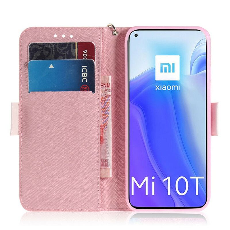 Kotelot Xiaomi Mi 10T / 10T Pro Suojaketju Kuori Strappy Pump