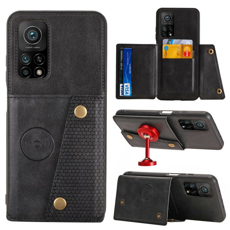 Kuori Xiaomi Mi 10T / 10T Pro Lompakkokotelo Wallet Napsahtaa