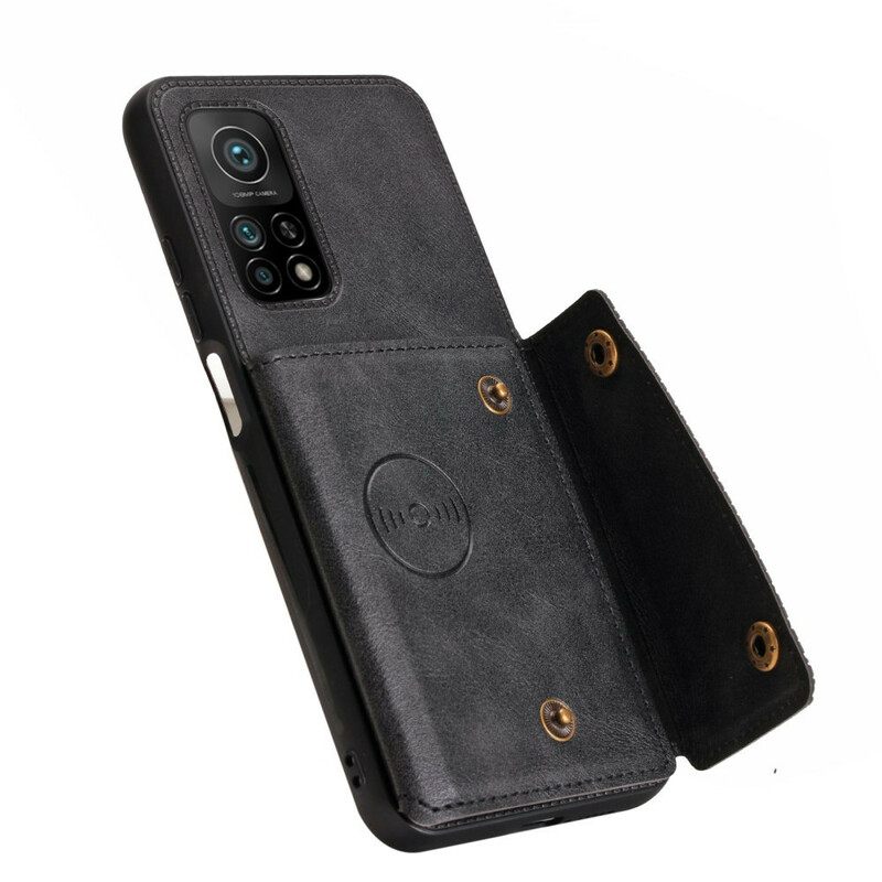 Kuori Xiaomi Mi 10T / 10T Pro Lompakkokotelo Wallet Napsahtaa