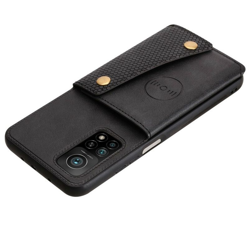 Kuori Xiaomi Mi 10T / 10T Pro Lompakkokotelo Wallet Napsahtaa