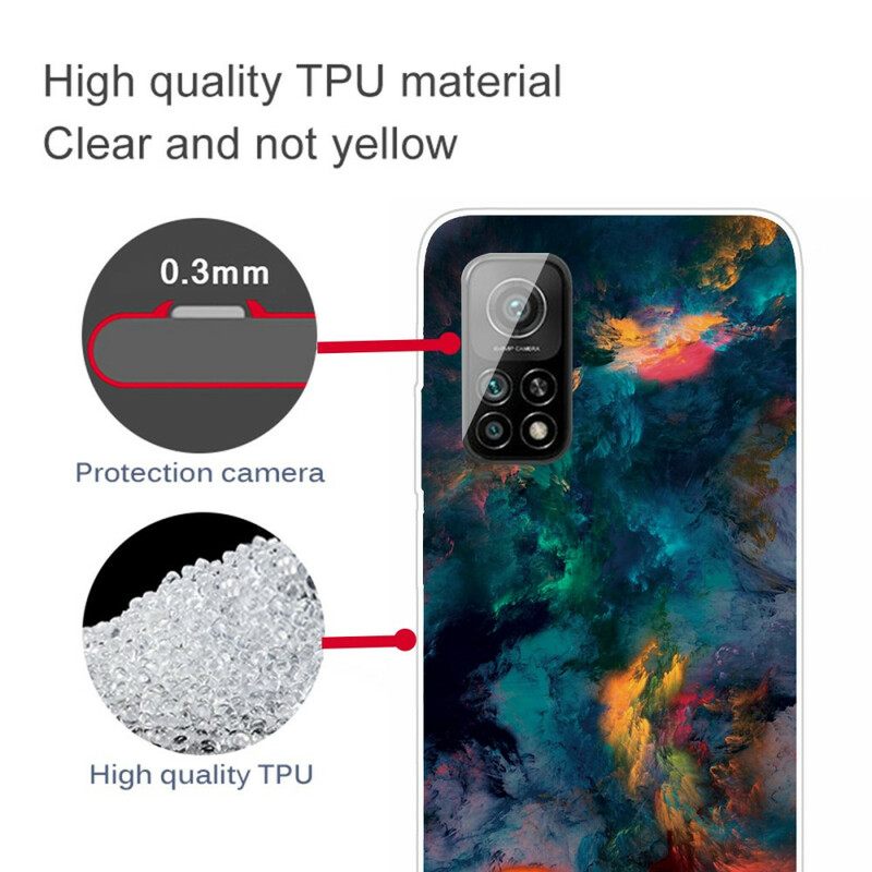 Kuori Xiaomi Mi 10T / 10T Pro Värikkäät Pilvet