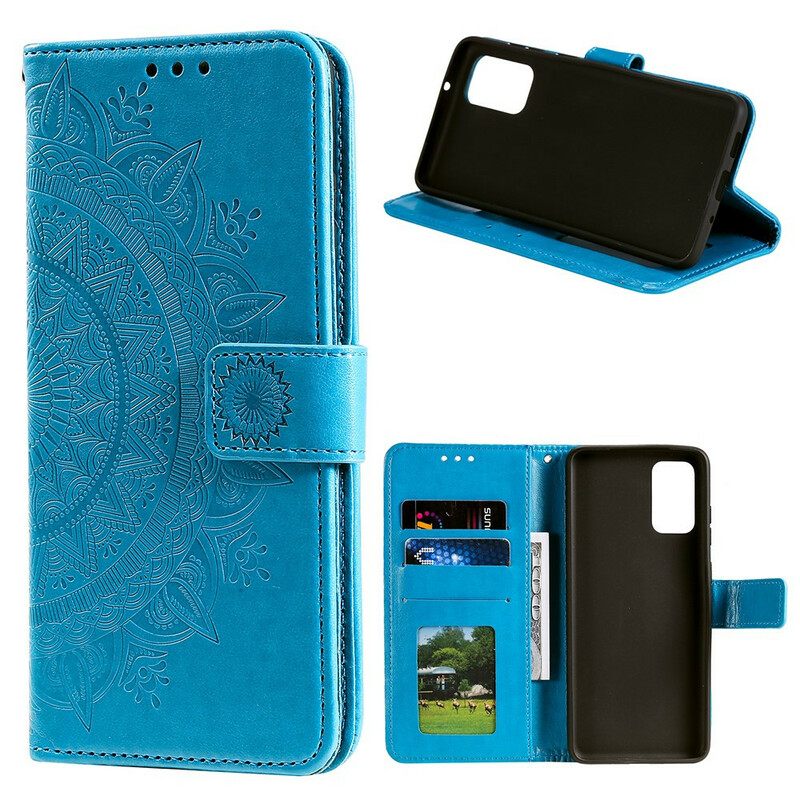 Nahkakotelo Xiaomi Mi 10T / 10T Pro Mandala Sun
