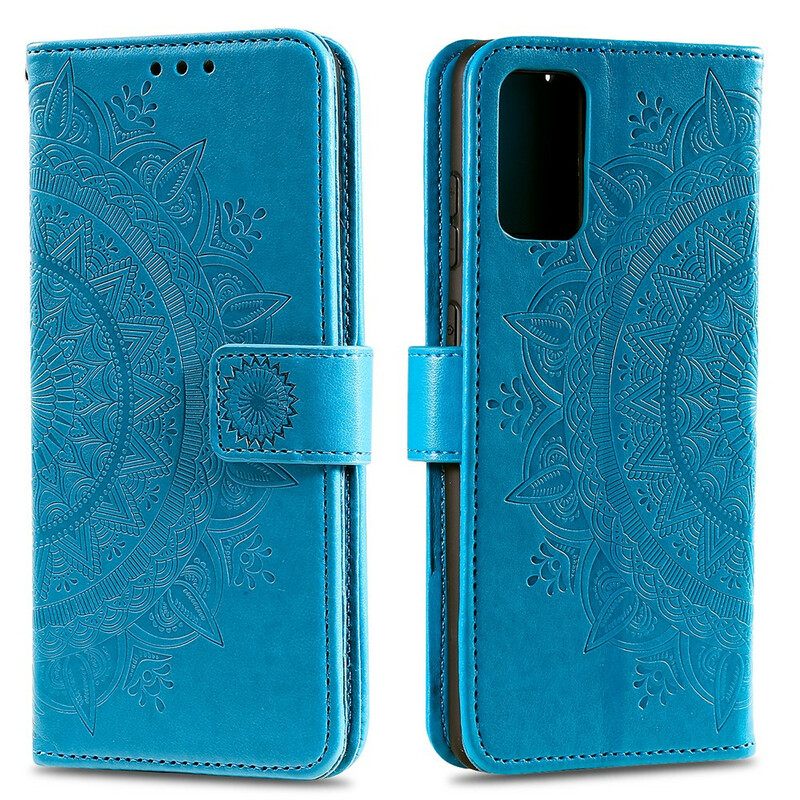 Nahkakotelo Xiaomi Mi 10T / 10T Pro Mandala Sun