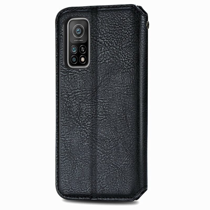 Puhelinkuoret Xiaomi Mi 10T / 10T Pro Kotelot Flip Diamond Texture Leather Effect