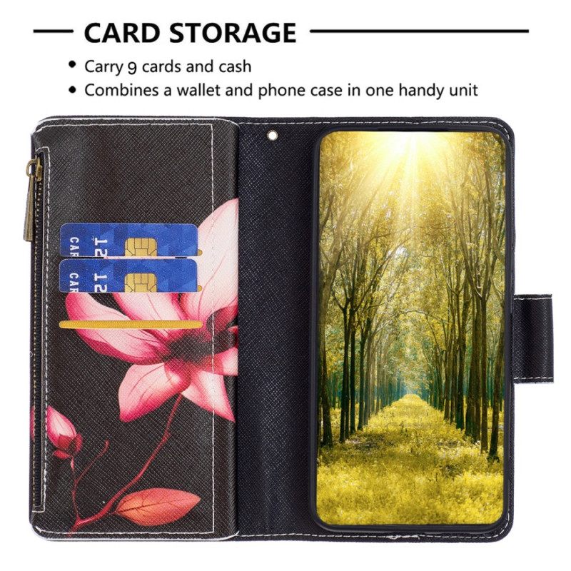 Kotelot iPhone 16 Plus Lotus Strap -lompakko