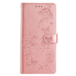 Kotelot iPhone 16 Plus Pikkuperhosia Hihnalla