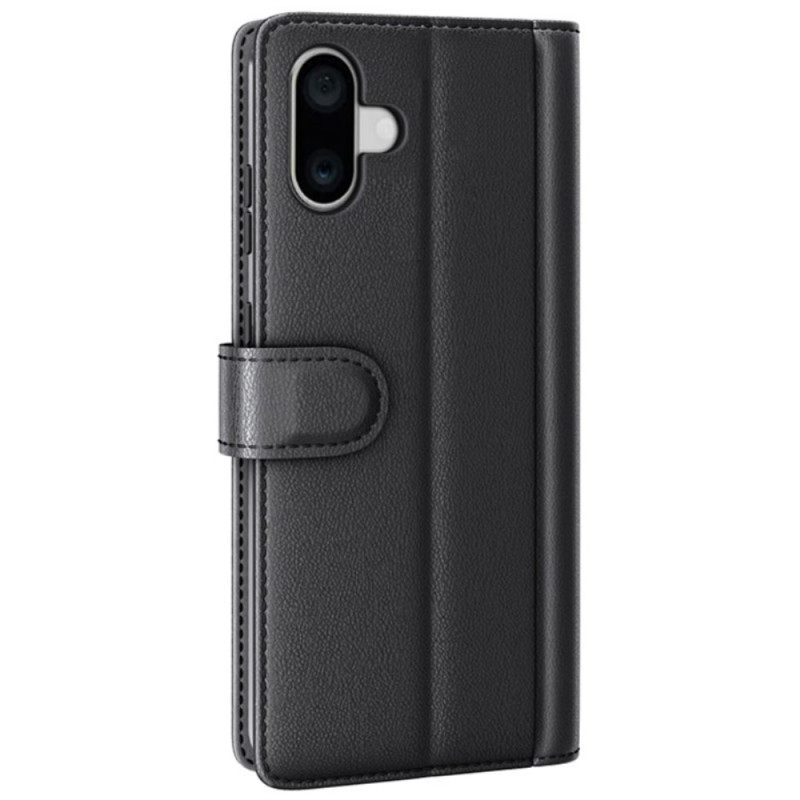 Kotelot iPhone 16 Plus Puhelinkuoret Aitoa Nahkaa