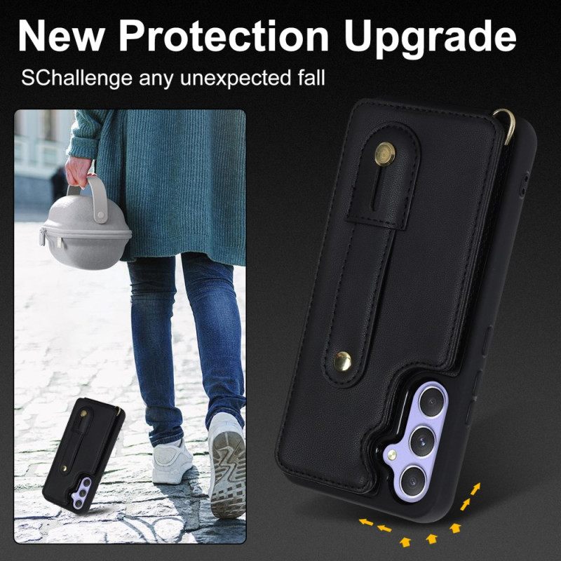 Case Samsung Galaxy S25 Plus 5g Puhelinkuoret Korttikotelo Ja Hihna