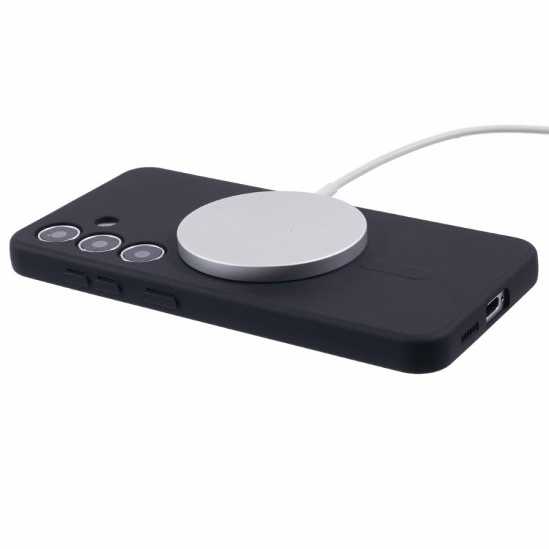 Case Samsung Galaxy S25 Plus 5g Puhelinkuoret Magsafe-yhteensopiva Silikonilompakko