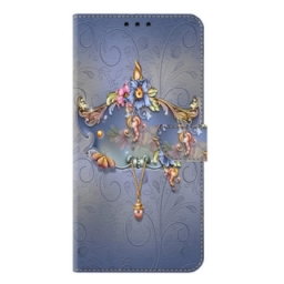 Kotelot Samsung Galaxy S25 Plus 5g Kaiverrettuja Kukkia Suojakuori