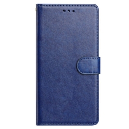 Kotelot Samsung Galaxy S25 Plus 5g Puhelinkuoret Yksivärinen Tekonahka Ja Hihna