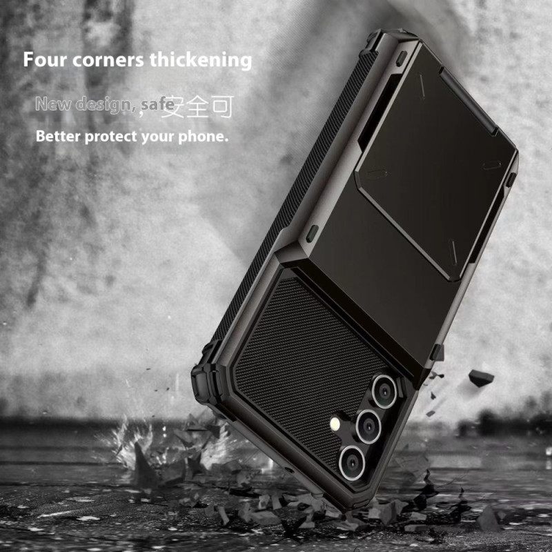 Kuori Samsung Galaxy S25 Plus 5g Integroitu Korttikotelo Suojakuori