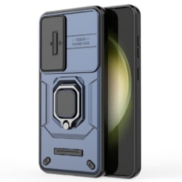 Kuori Samsung Galaxy S25 Plus 5g Kestävä Rengas Linssinsuojalla Suojakuori