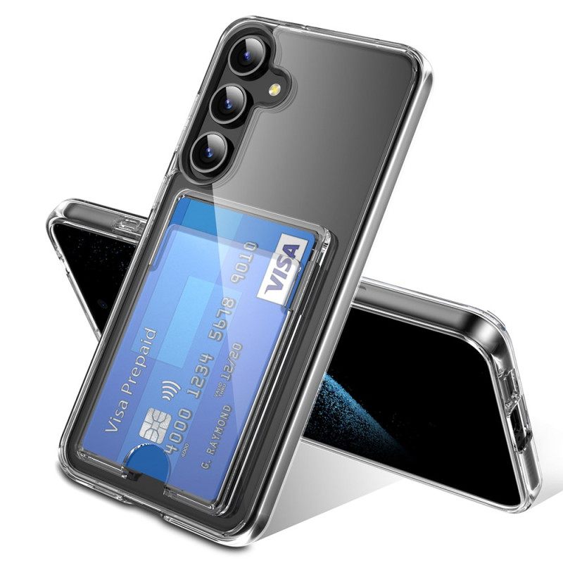 Kuori Samsung Galaxy S25 Plus 5g Kirkas Korttikotelo Suojakuori