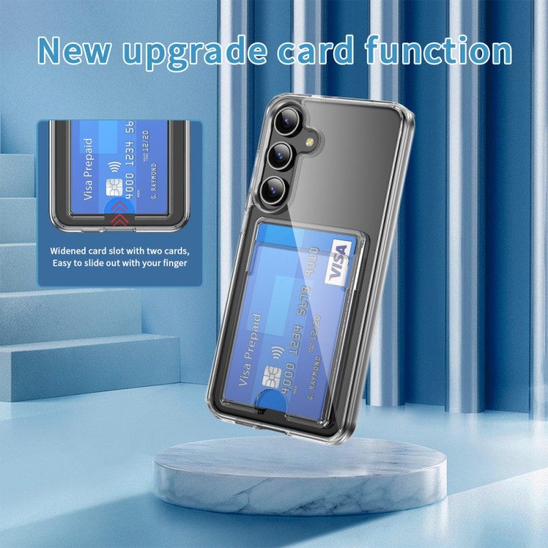 Kuori Samsung Galaxy S25 Plus 5g Kirkas Korttikotelo Suojakuori