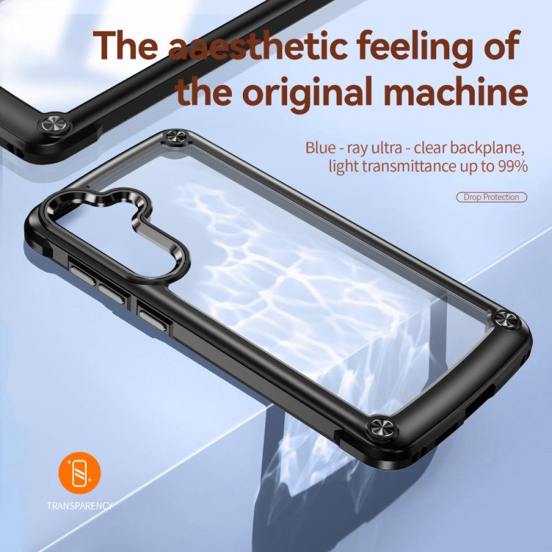 Kuori Samsung Galaxy S25 Plus 5g Läpinäkyvä Hybridi