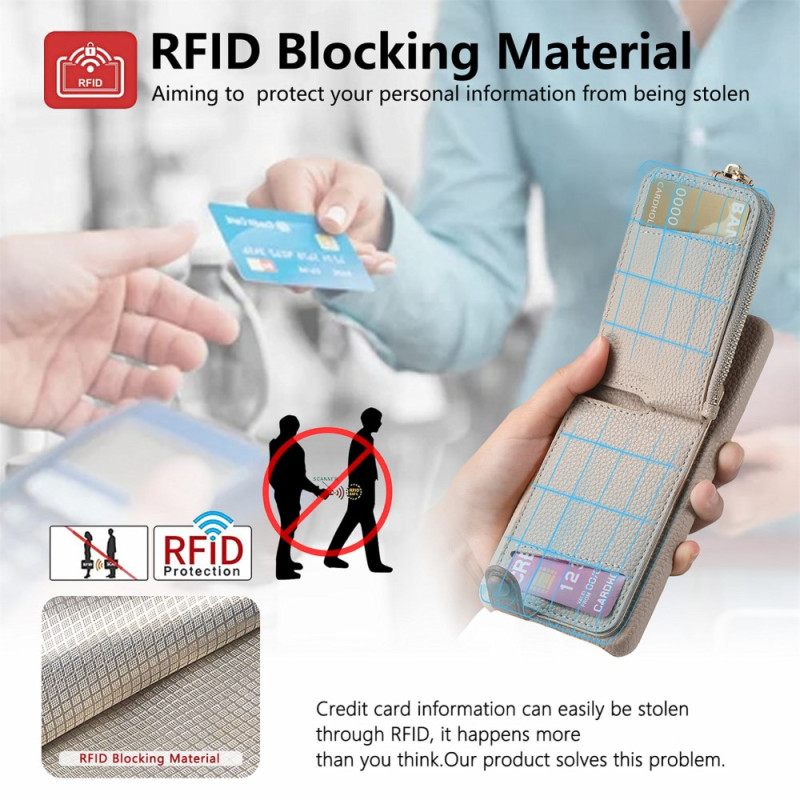 Kuori Samsung Galaxy S25 Plus 5g Lompakko Magneettisella Jalustalla Suojakuori