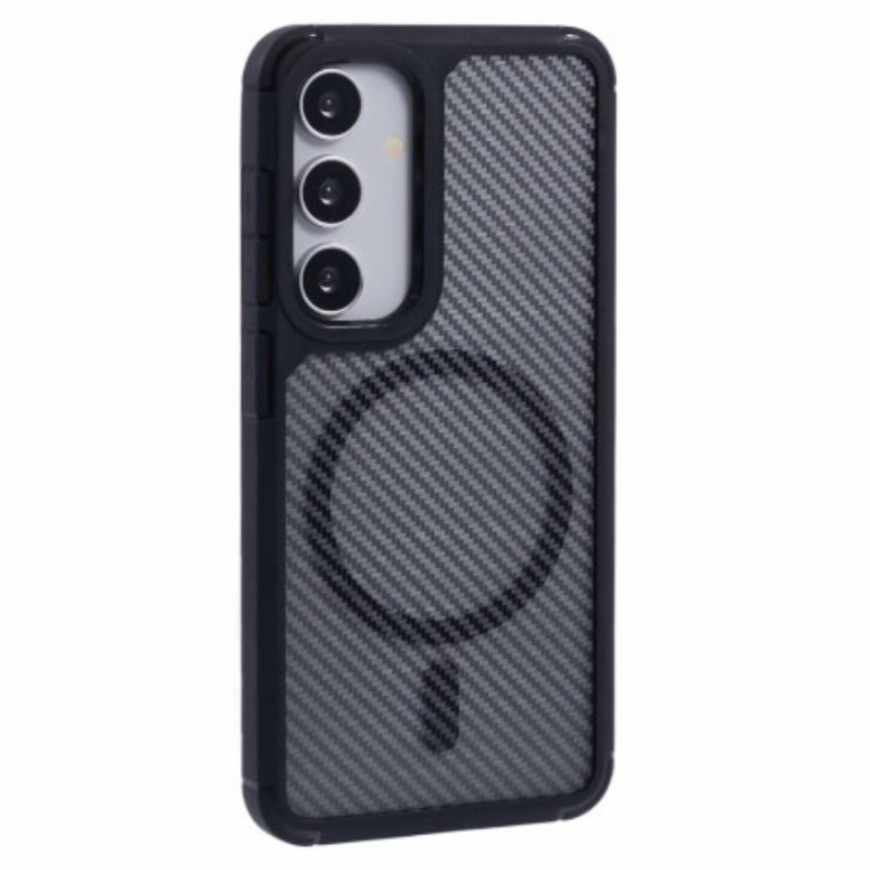 Kuori Samsung Galaxy S25 Plus 5g Magsafe-yhteensopiva Hiilikuitu